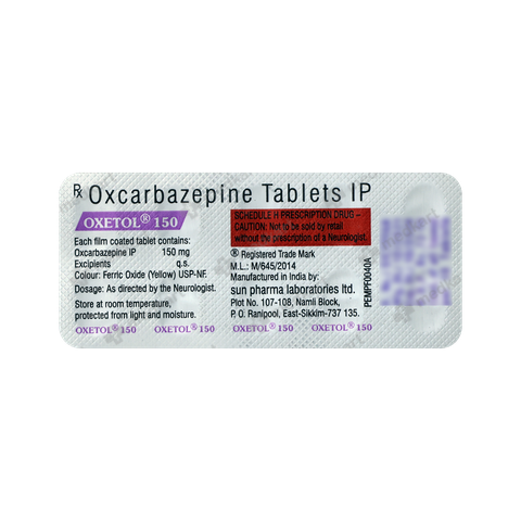 OXETOL 150MG TABLET 10'S