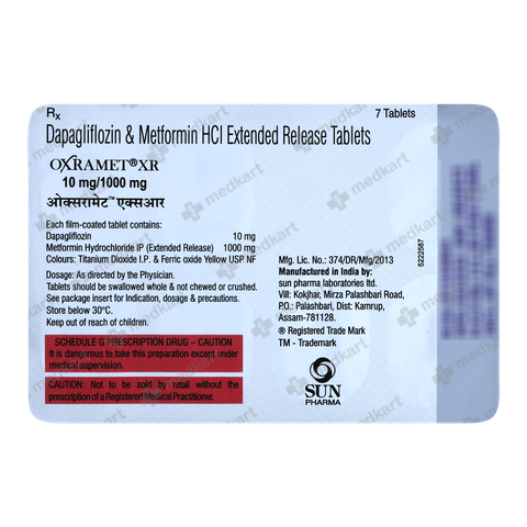 Order Oxramet XR online at Medkart
