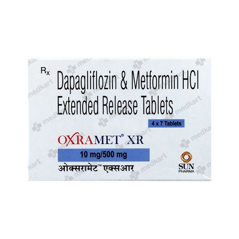 OXRAMET XR 10/500MG TABLET 7'S