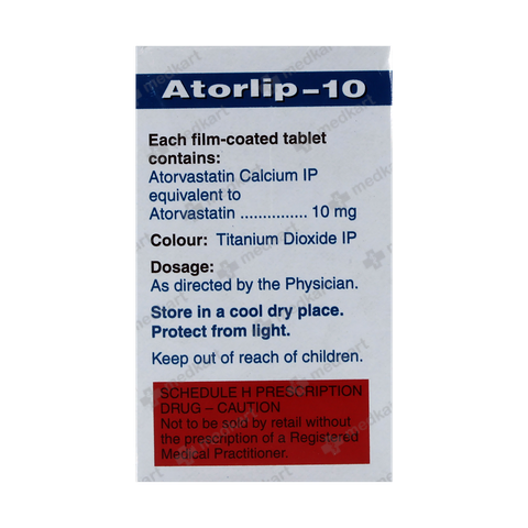 ATORLIP 10MG TABLET 15'S