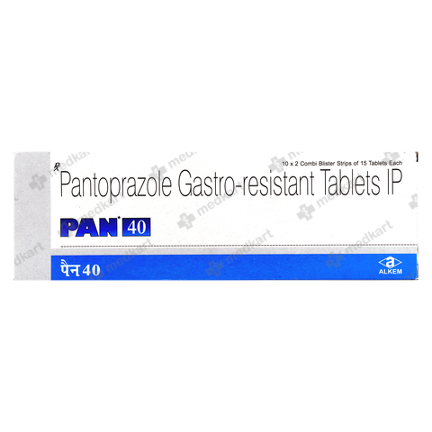 PAN 40MG TABLET 15'S