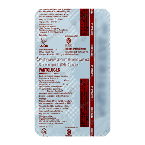 PANTOLUC LS CAPSULE 10’S