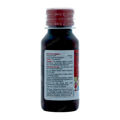 PARACIP 250MG SUSPENSION 60 ML