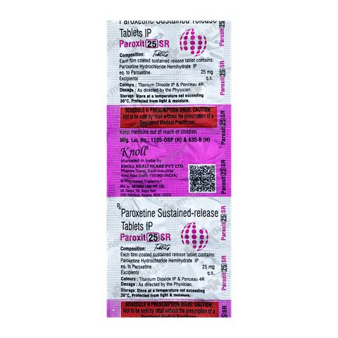 paroxit-25-sr-tablet-10s