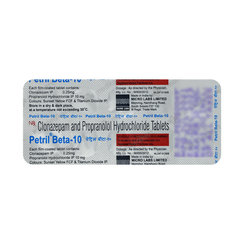 PETRIL BETA 10MG TABLET 10'S