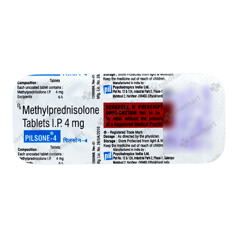PILSONE 4MG TABLET 10'S