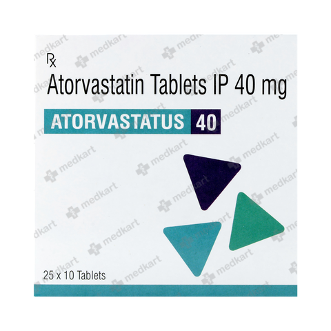 ATORVASTATUS 40MG TABLET 10'S