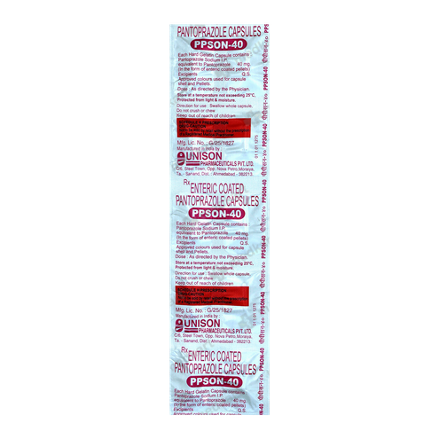 PPSON 40MG CAPSULE 10'S
