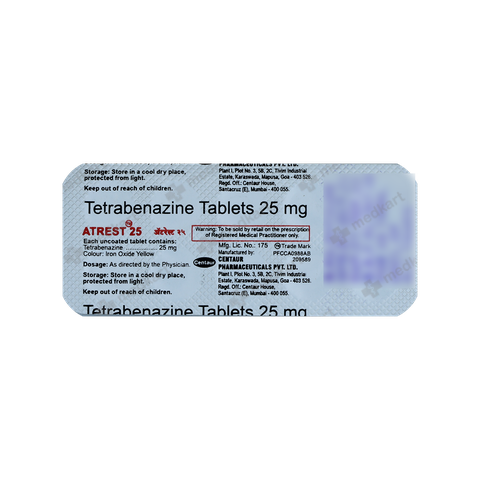 ATREST 25MG TABLET 10'S