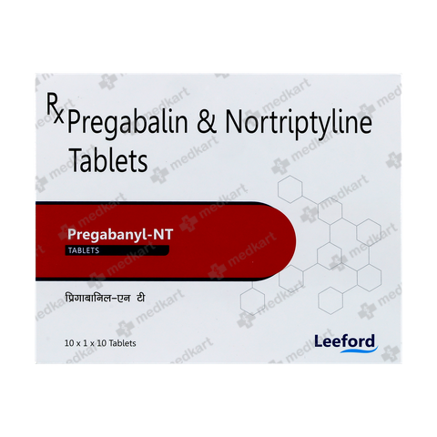 PREGABANYL NT TABLET 10'S