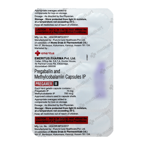 PREGAMER M CAPSULE 10'S