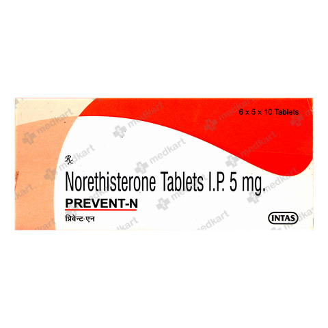 PREVENT N TABLET 10'S