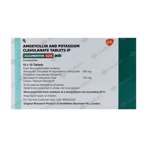 Buy AUGMENTIN DUO Online at Medkart