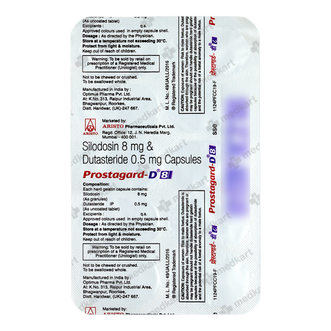 Buy PROSTAGARD D 8 Online at Medkart