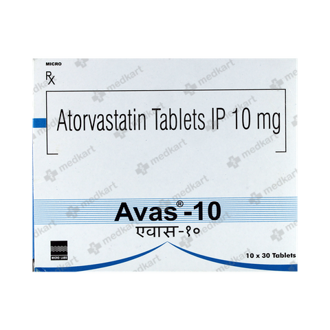 AVAS 10MG TABLET 30'S