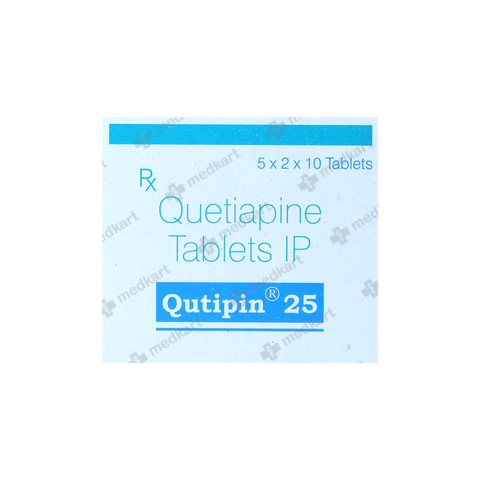 QUTIPIN 25MG TABLET 10'S