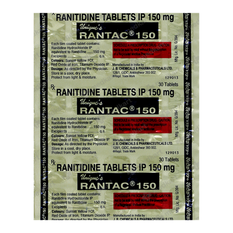 RANTAC 150MG TABLET