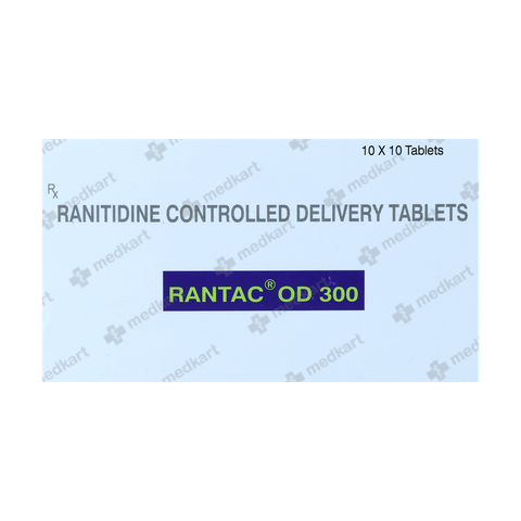 RANTAC OD 300MG TABLET 10'S