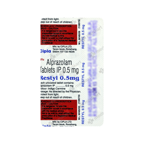 RESTYL 0.5MG TABLET 15'S