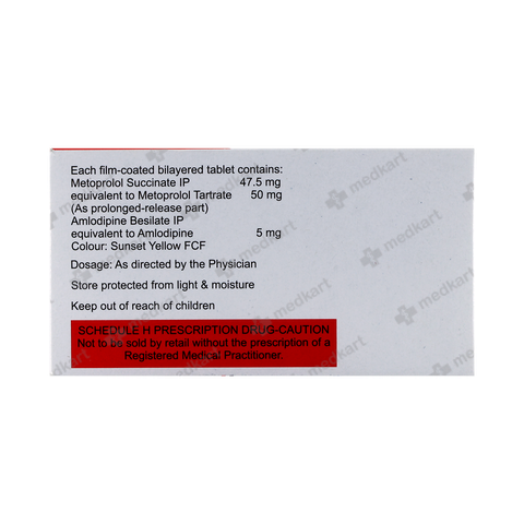 REVELOL AM 50/5MG TABLET 15'S
