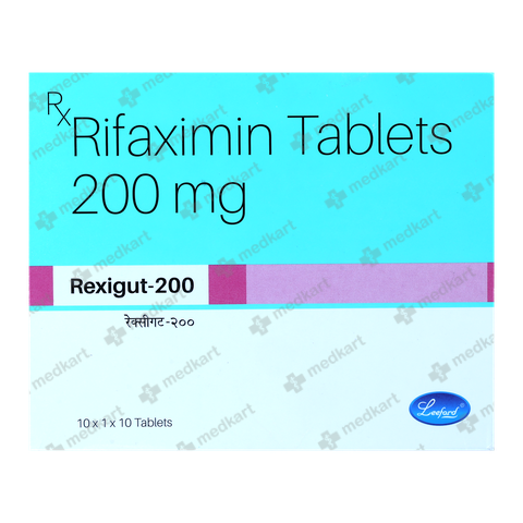 REXIGUT 200MG TABLET 10'S