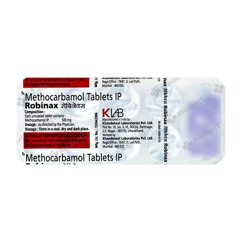 ROBINAX 500MG TABLET 10'S