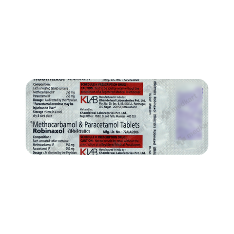 ROBINAXOL TABLET 10'S