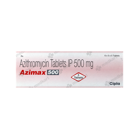 AZIMAX 500MG TABLET 5'S