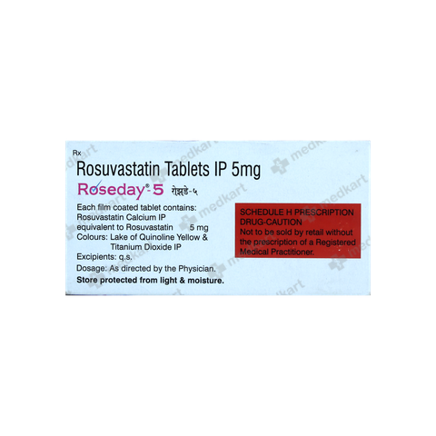 ROSEDAY 5MG TABLET 15'S