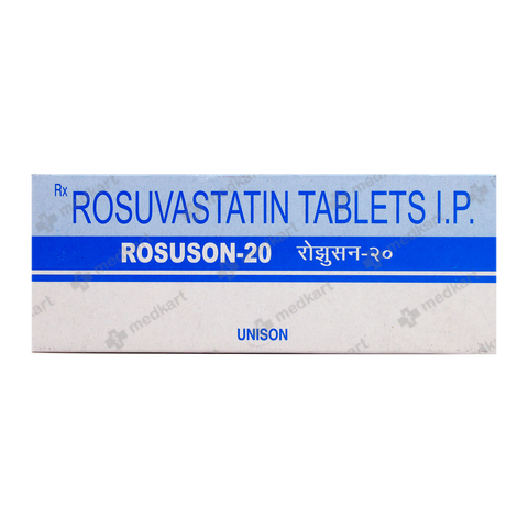 ROSUSON 20MG TABLET 10'S