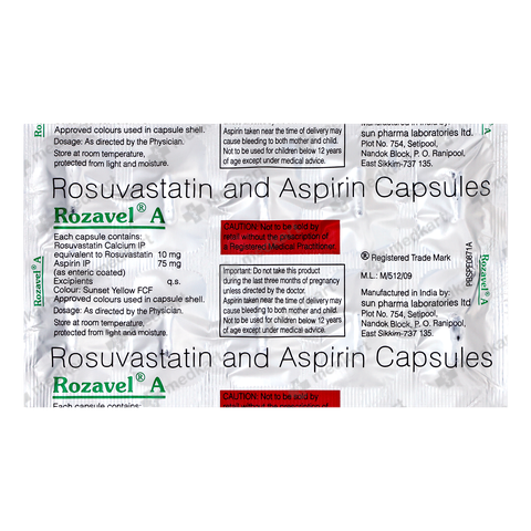 ROZAVEL A 75MG TABLET 10'S