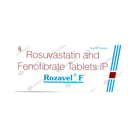 ROZAVEL F 10/160MG TABLET 10'S