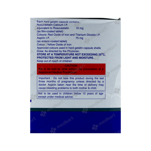 NOVASTAT ASP 10MG CAPSULE 10'S, Price, Composition & Generic ...