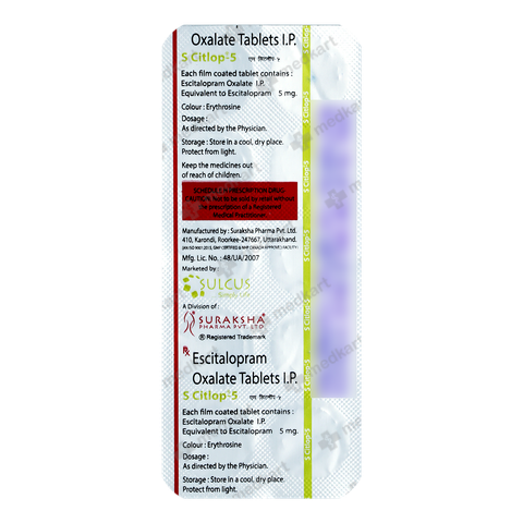 S CITLOP 5MG TABLET 10'S