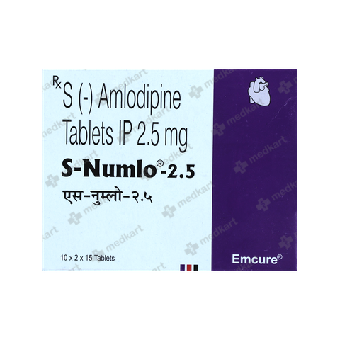 S NUMLO 2.5MG TABLET 15'S