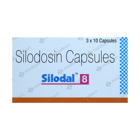 SILODAL 8MG CAPSULE 10'S