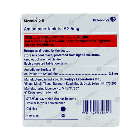 STAMLO 2.5MG TABLET 30'S