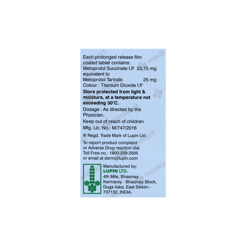 STARPRESS XL 25MG TABLET 15'S