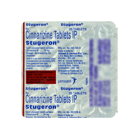 STUGERON FORTE TABLET 20'S