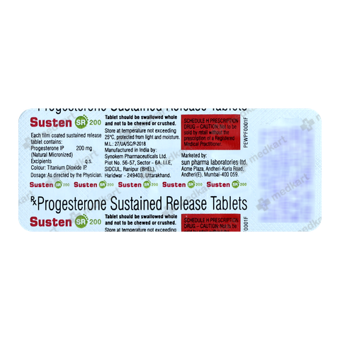 Buy SUSTEN SR 200 Online