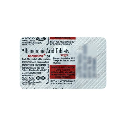 BANDRONE 150MG TABLET 1'S