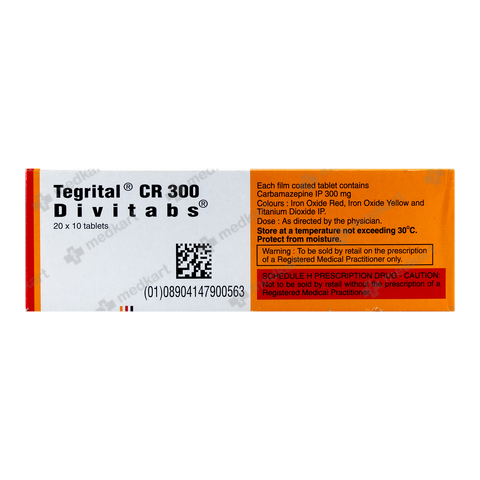 TEGRITAL CR 300MG TABLET 10'S
