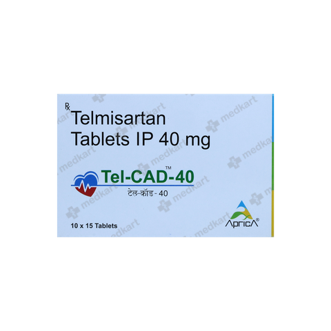 TEL CAD 40MG TABLET 15'S