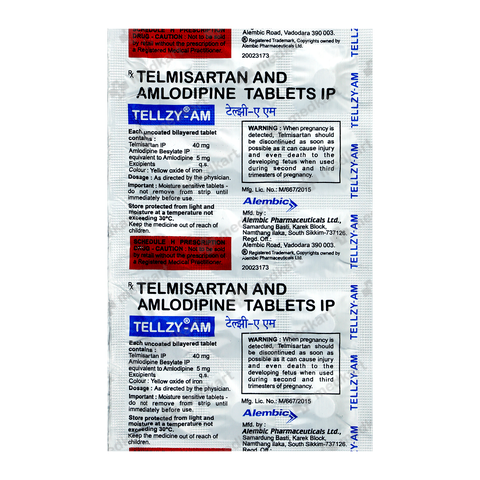 TELLZY AM 40MG TABLET 