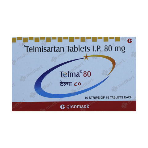 TELMA 80MG TABLET 15'S