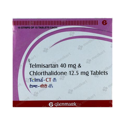 TELMA CT 40/12.5MG TABLET 10'S