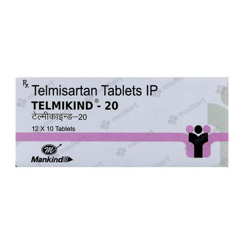 TELMIKIND 20MG TABLET 10'S