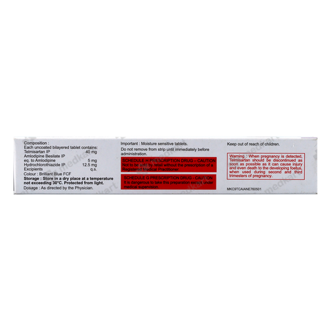 TELMIKIND AMH 40MG TABLET 10'S
