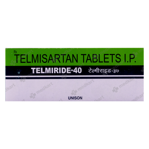 TELMIRIDE 40MG TABLET 10'S